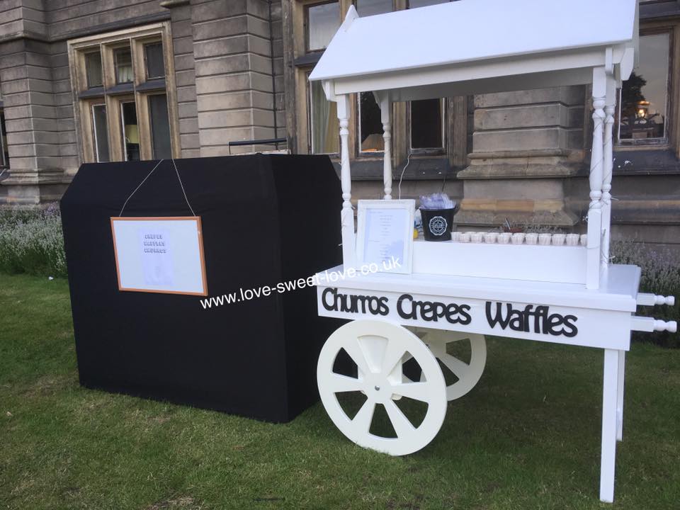 Belgian waffle cart hire